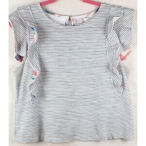 Anthropologie 9-h15 stcl shirt Plaid Multicolored Gray Striped Womans Size Small